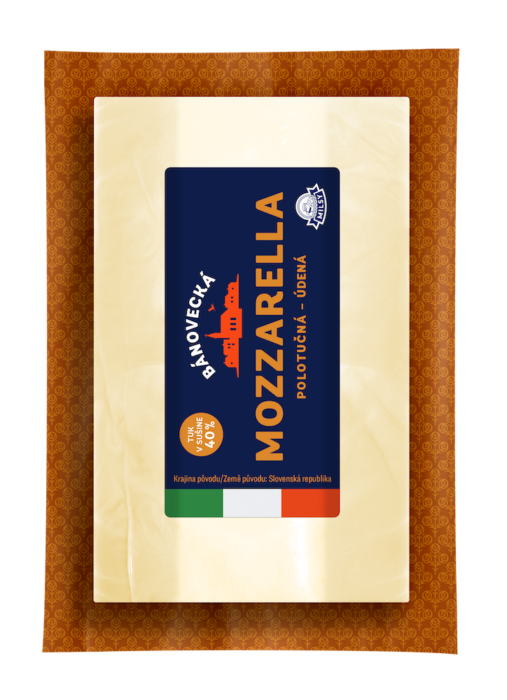 Mozzarella údená