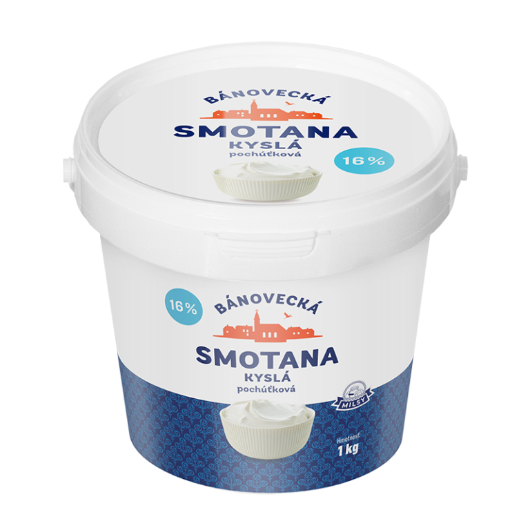 Sour cream 16% 1kg